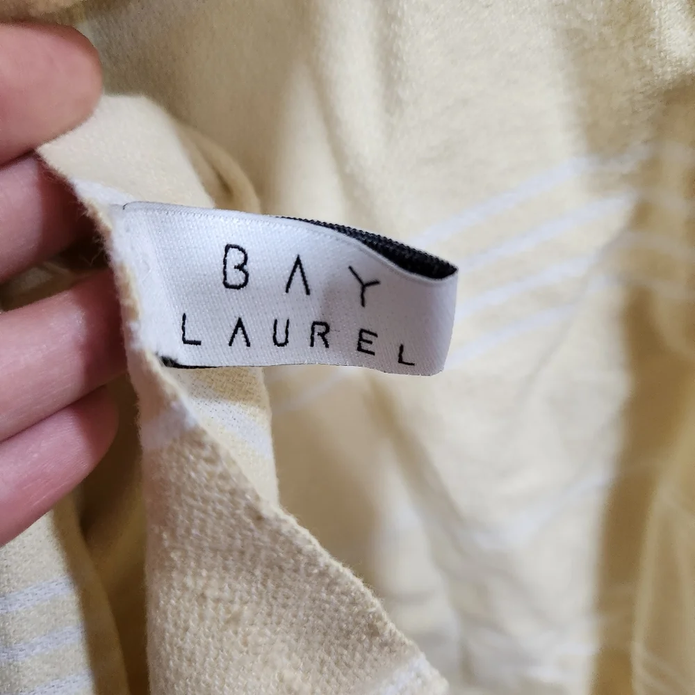 Bay Laurel Turkish Beach Towl Tassel